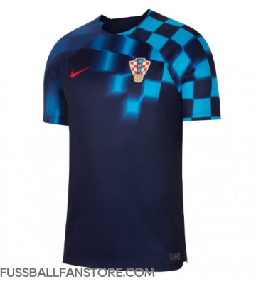 Kroatien Replik Auswärtstrikot WM 2022 Kurzarm